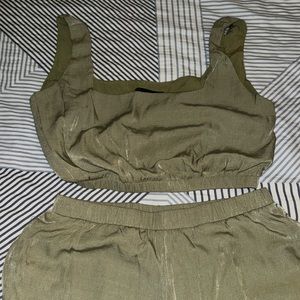Kittenish Olive Green Set